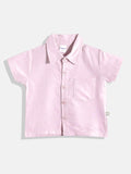 Moms Love Infant Boys Pure Cotton Dobby Shirt