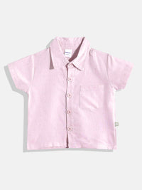 Moms Love Infant Boys Pure Cotton Dobby Shirt