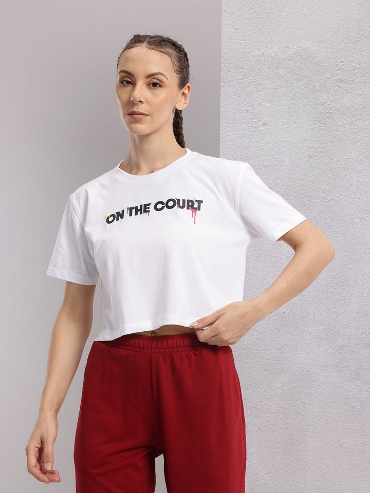 HRX by Hrithik Roshan Women Typography Printed T-shirt