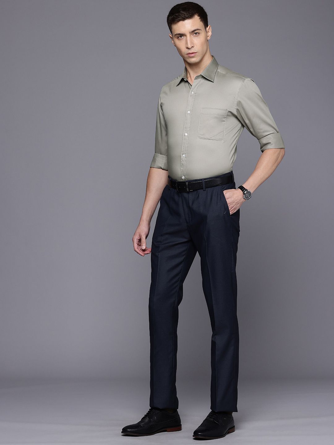 Raymond Slim Fit Pure Cotton Formal Shirt