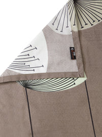 KLOTTHE Grey Abstract Polycotton 300 TC King Fine 2 Bedsheet with 4 Pillow Covers-98 x 83 inches