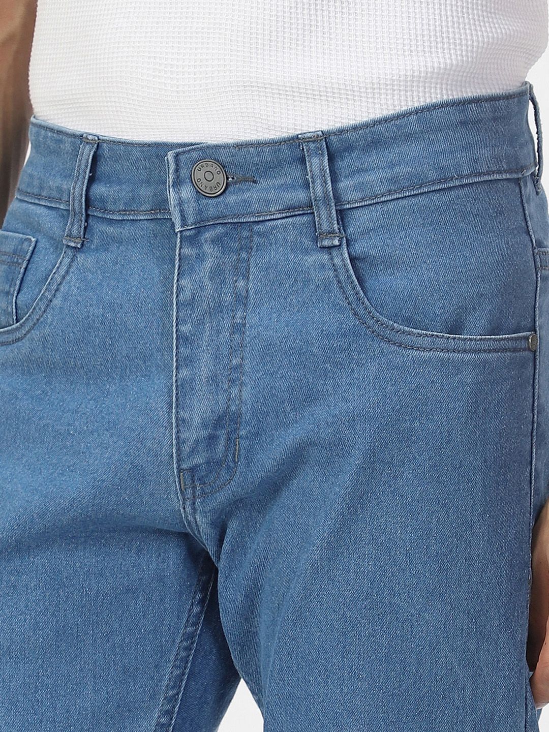 Urbano Fashion Men Blue Slim Fit Stretchable Jeans