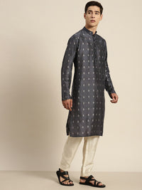 SOJANYA Kurta Sutera Katun Motif Etnik