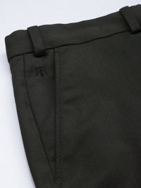 Raymond Men Textured Slim Fit Formal Trousers