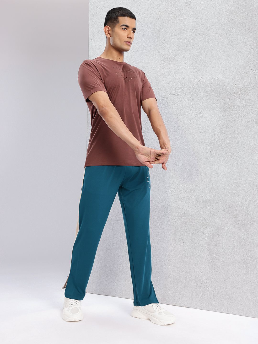 HRX by Hrithik Roshan Men Side Panel Training Track Pants
