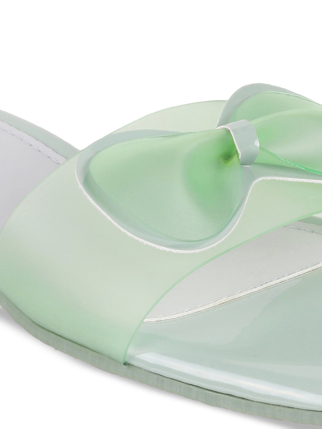 Mochi Women Open Toe Flats with Bows