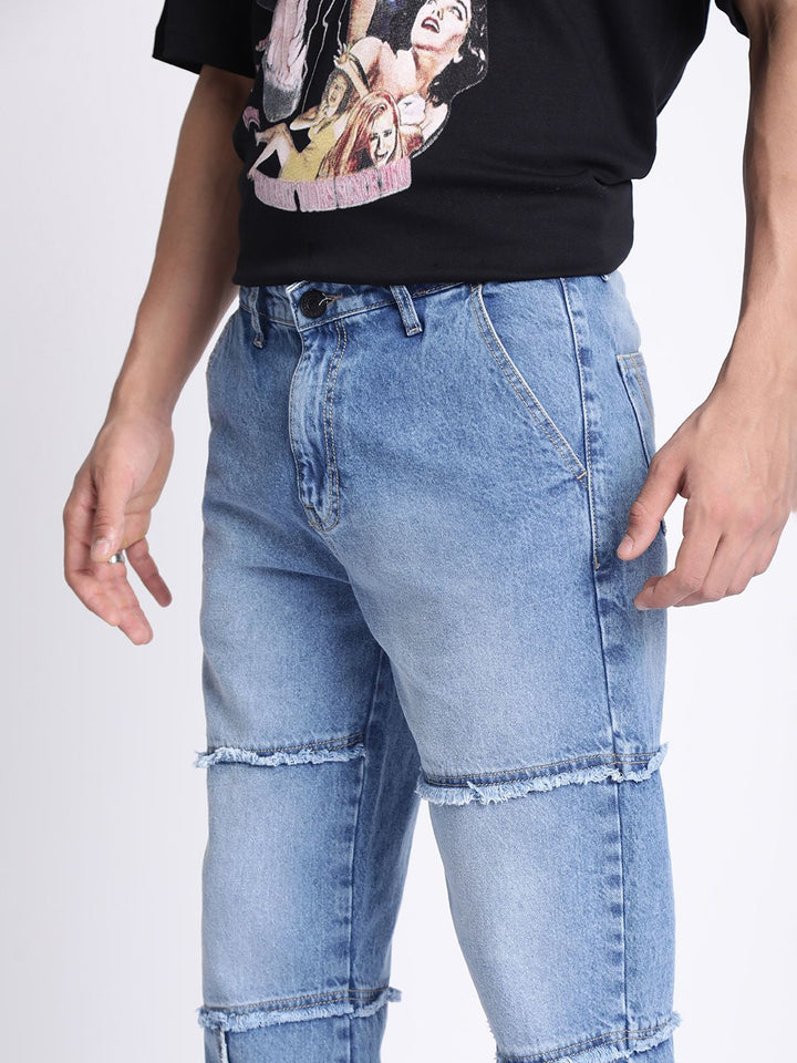 Bene Kleed Men Relaxed Fit Light Fade Jeans