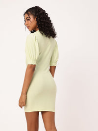 DressBerry Calm In Casuals Knit Bodycon Mini Dress
