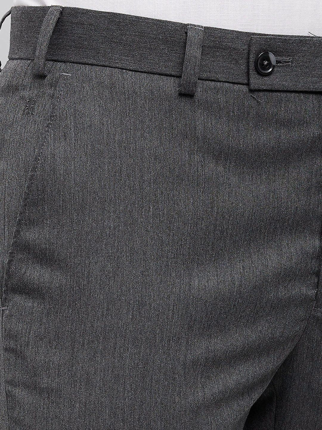 Raymond Men Slim Fit Formal Trousers