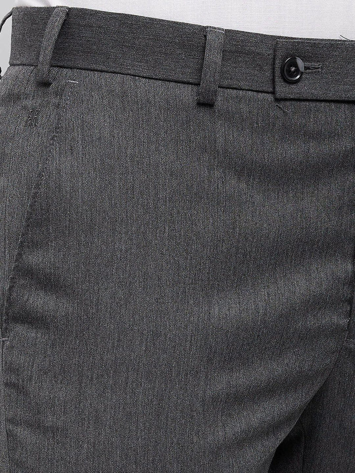 Raymond Men Slim Fit Formal Trousers