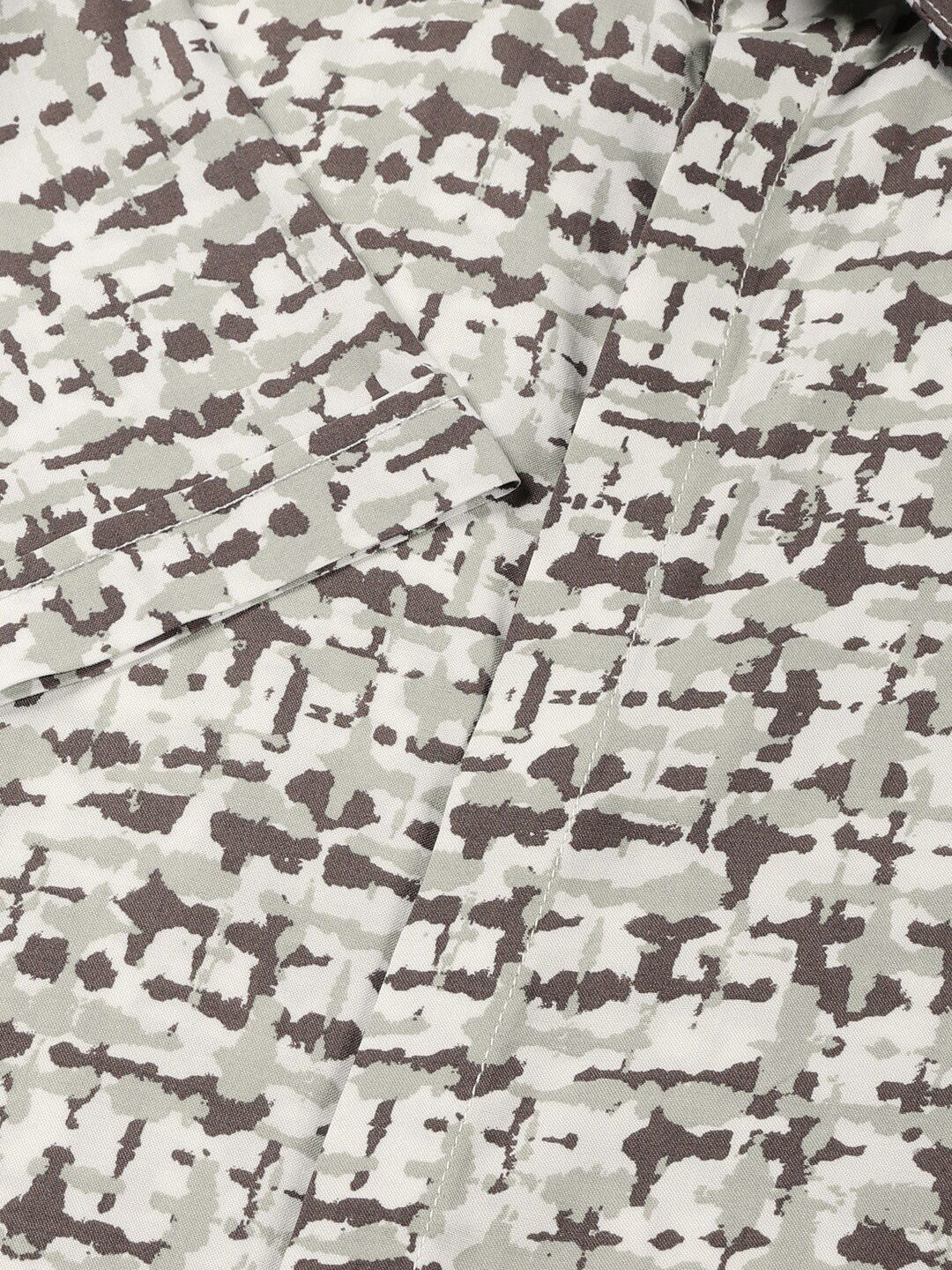 Thomas Scott Classic Abstract Printed Cotton Casual Shirt