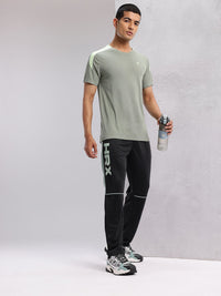 HRX by Hrithik Roshan Men Brand Logo Print Rapid-Dry Running Track Pants