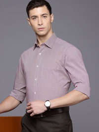 Raymond Slim Fit Checked Pure Cotton Formal Shirt