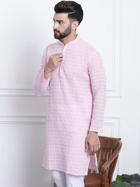 SOJANYA Ethnic Motifs Embroidered Pure Cotton Kurta