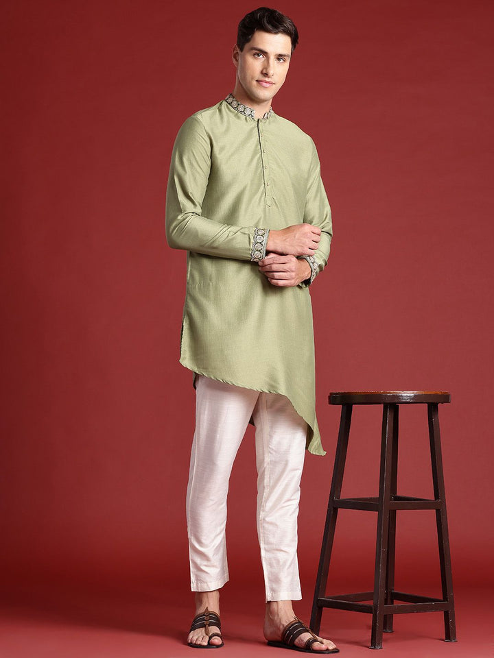Anouk Men Regular Sequinned Embellished Kurta with Pyjamas