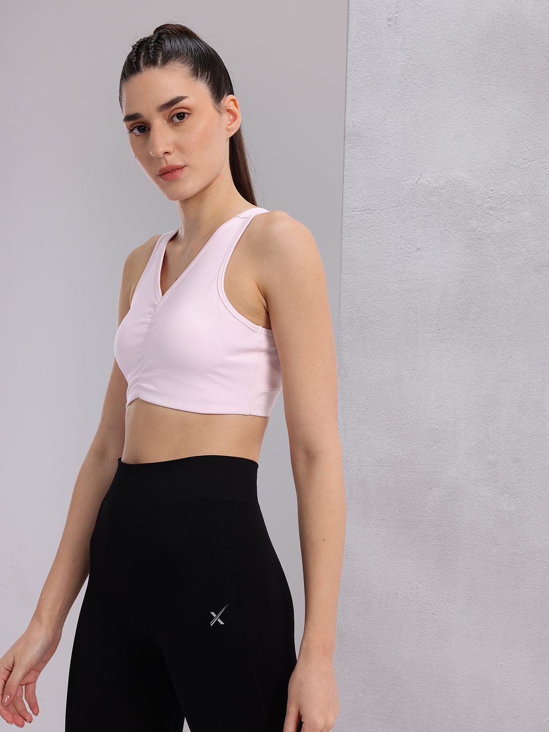 HRX by Hrithik Roshan Full Coverage Solid Yoga Bra
