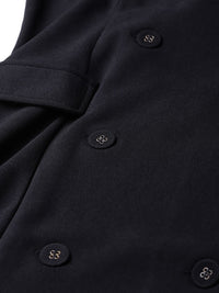 SASSAFRAS Black Blazer Dress