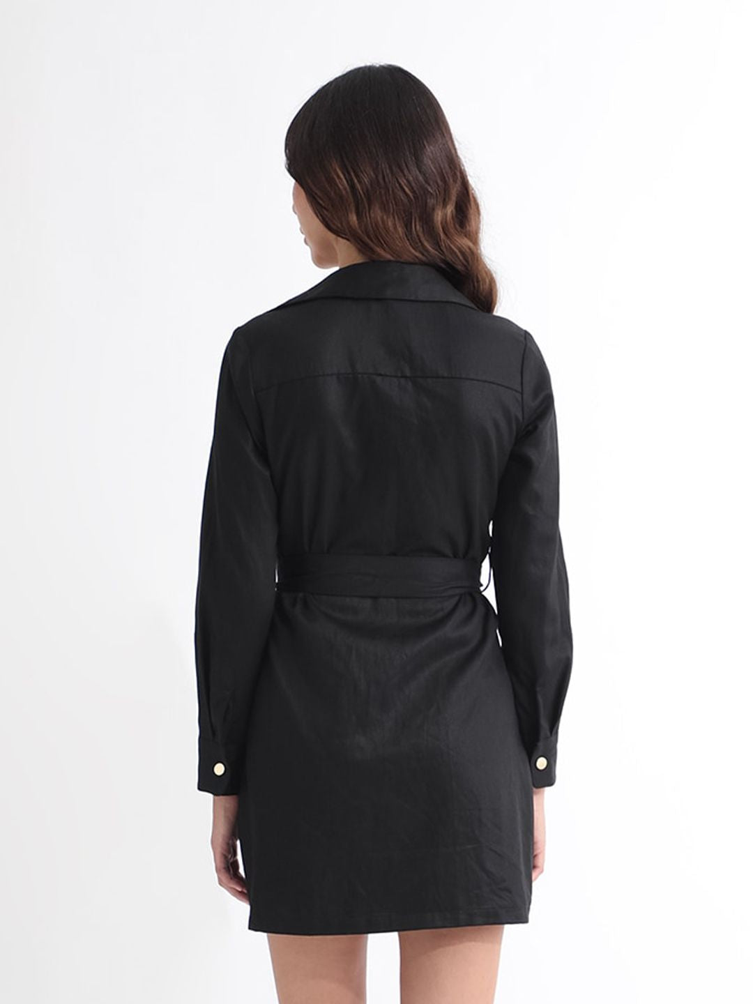 RAREISM Pure Cotton Formal Shirt Dress