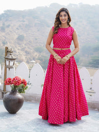 Kalini Foil Dicetak Bersedia Memakai Lehenga Choli Dengan Dupatta