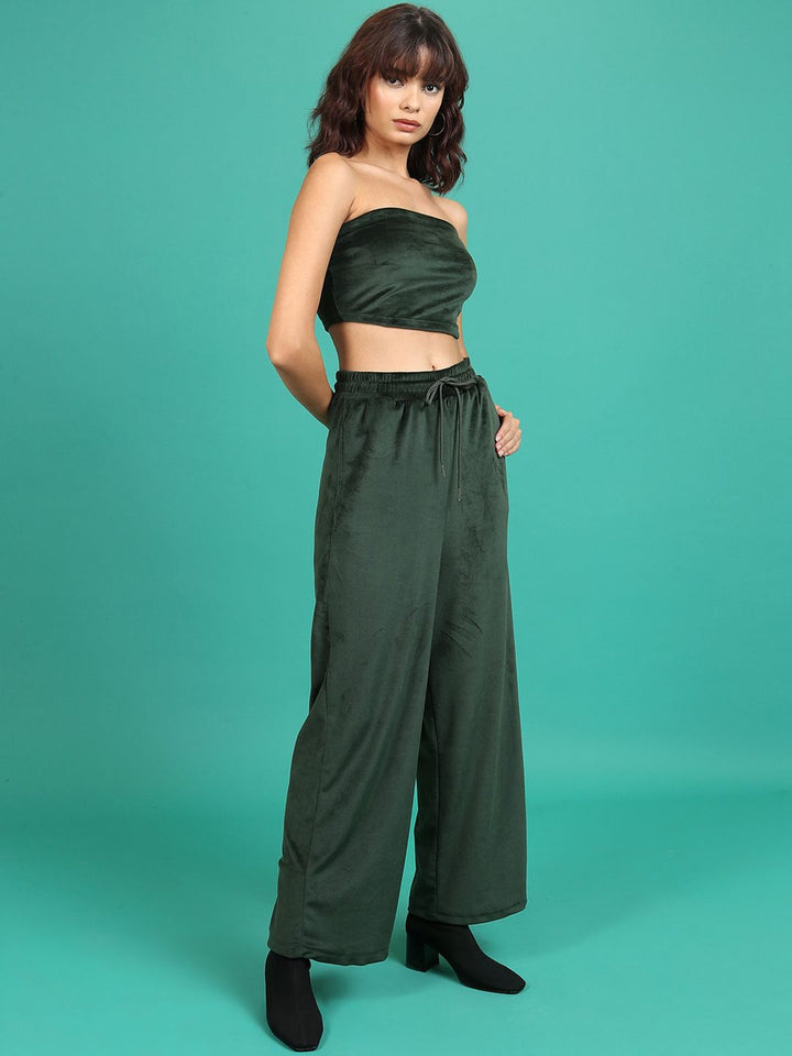 Tokyo Talkies Hooded Sweatshirt and Wide Leg Trousers