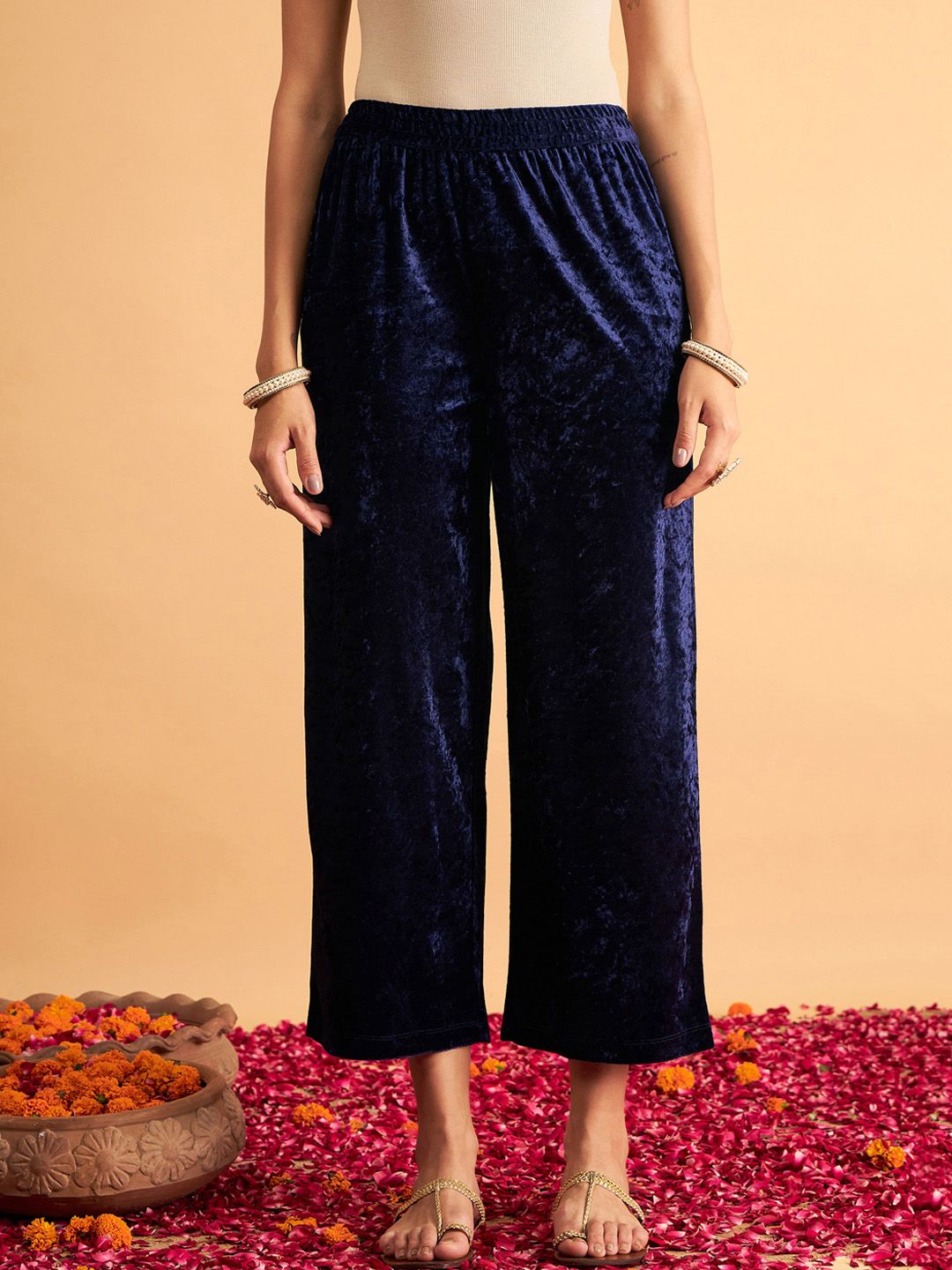 Shae by SASSAFRAS Women Straight Fit Palazzos