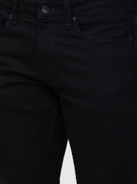 SPYKAR Men Black Super Skinny Fit Low-Rise Cotton Jeans