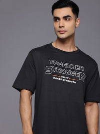 HRX by Hrithik Roshan Typography Printed Training T-shirt
