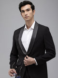 Park Avenue Super Slim Fit Shawl Collar Single-Breasted Party Blazers