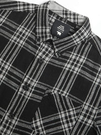 THE BEAR HOUSE Men's Checkered Slim Fit Casual Shit