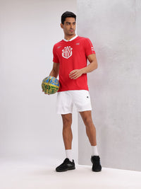HRX by Hrithik Roshan Brand Logo Printed Rapid-Dry Football Jersey