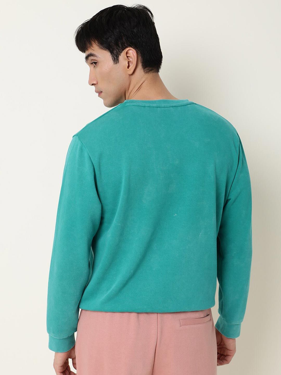 RARE RABBIT Men Fern Slim Fit Sweatshirt