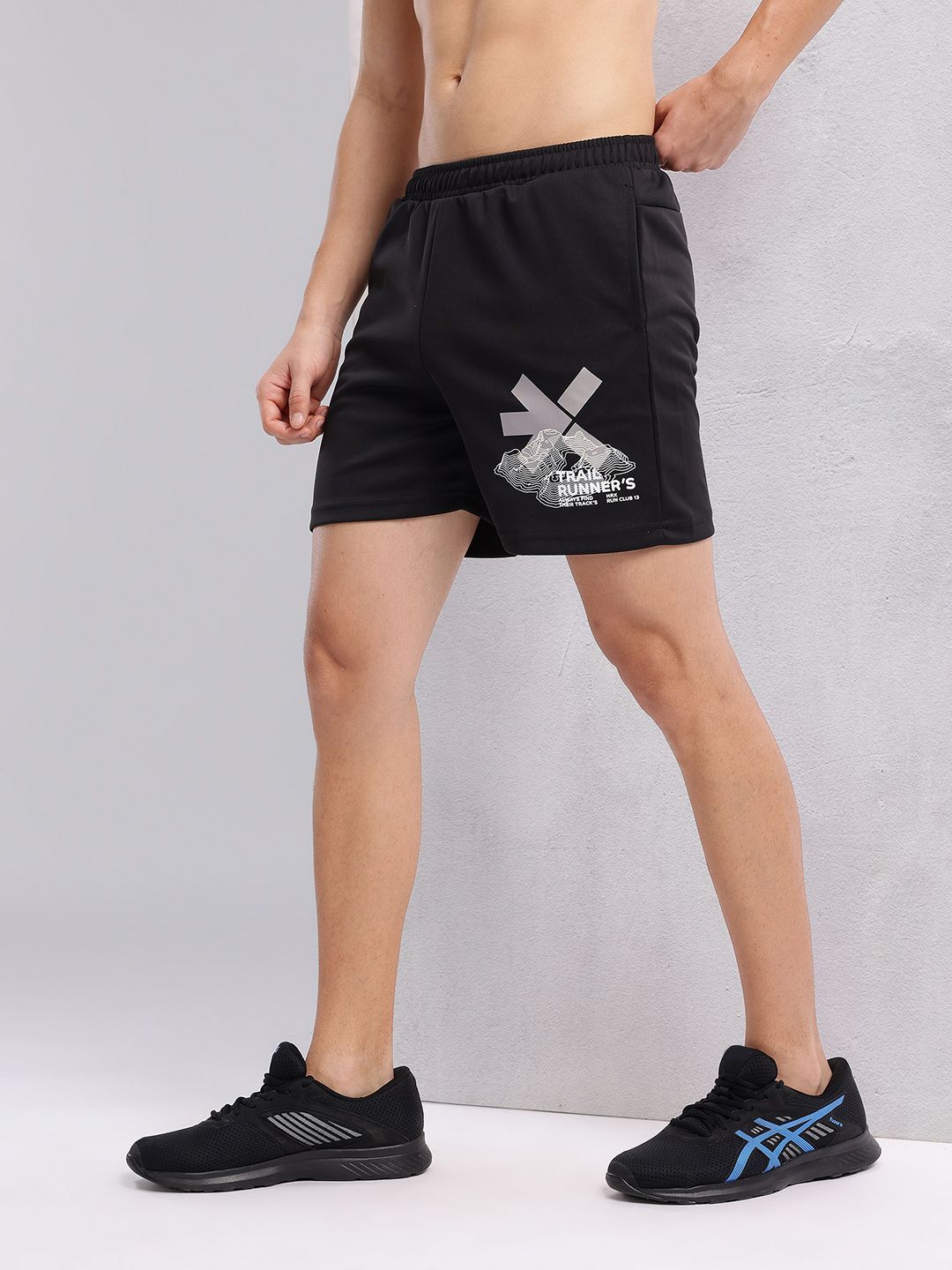 HRX by Hrithik Roshan Men Printed Running Shorts