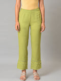 W Women Viscose Rayon Regular Fit Trouser