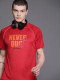 HRX by Hrithik Roshan Printed Rapid-Dry Training T-shirt