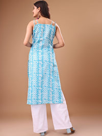 KALINI Women Printed Patchwork Kurta