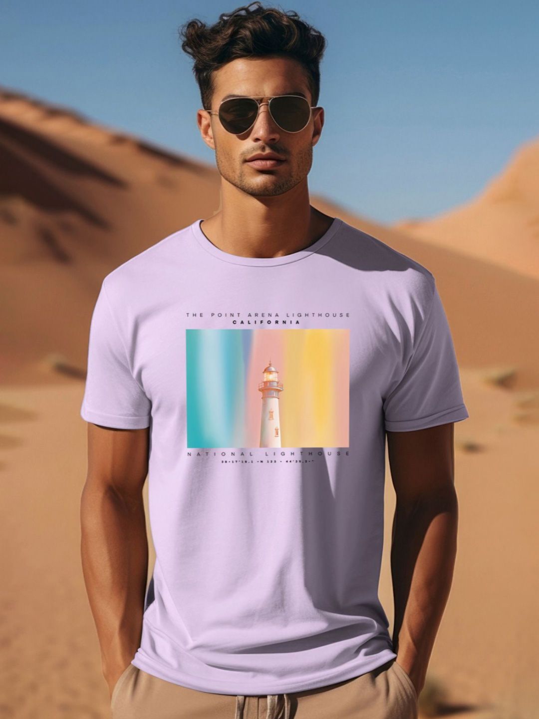 ADRO Men Printed T-shirt