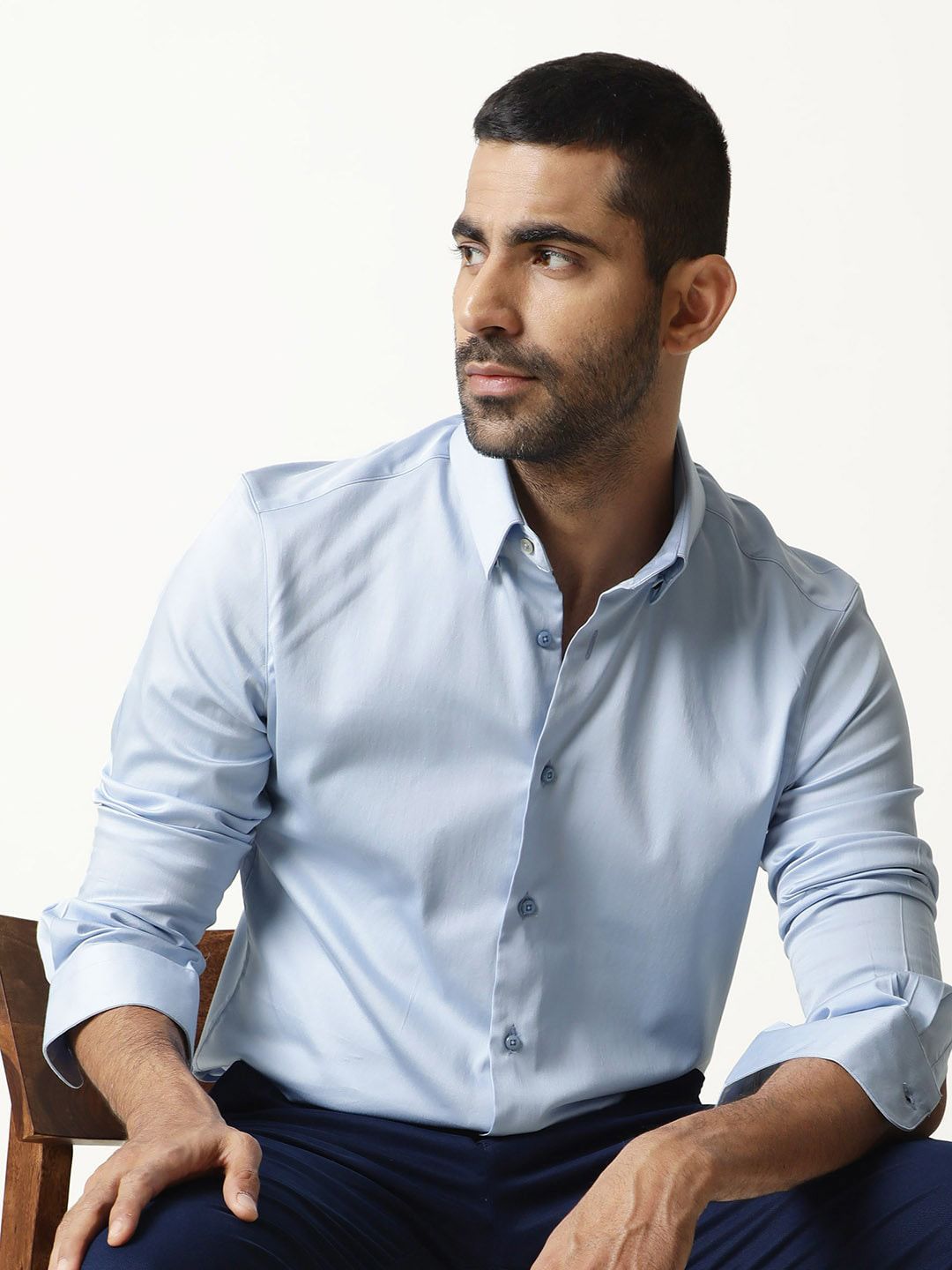 RARE RABBIT Men Holand Slim Fit Shirt