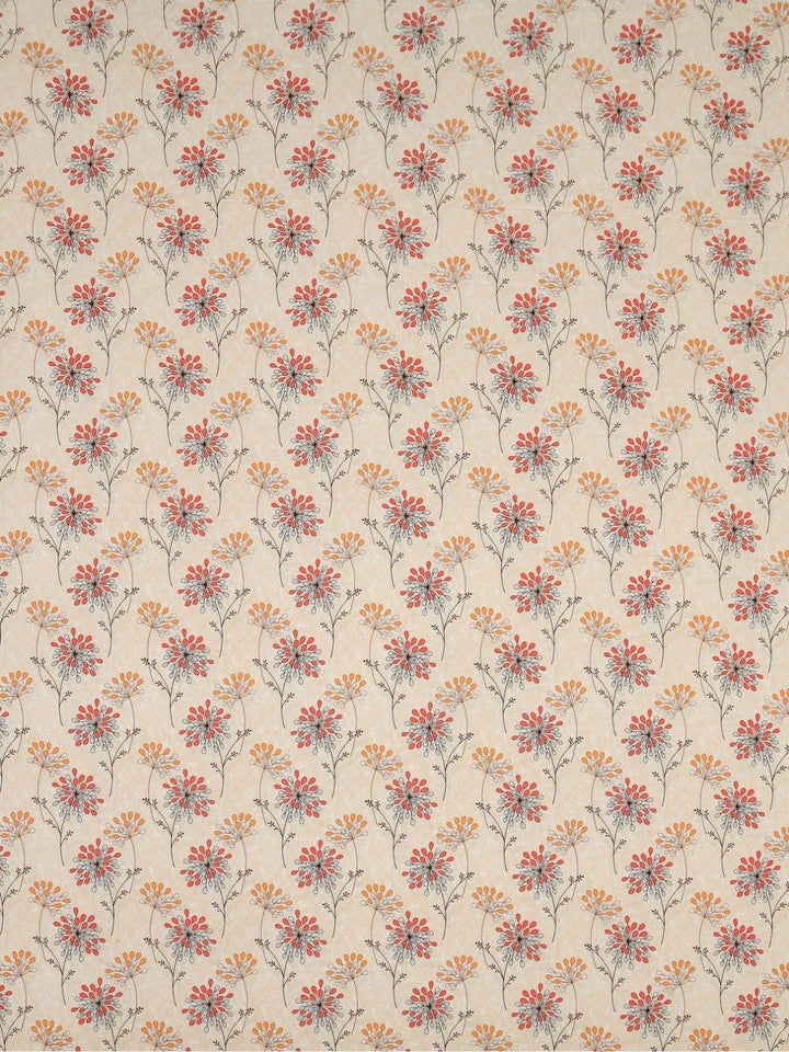 BOMBAY DYEING Epigram Mustard Printed Pure Cotton 120 TC Queen Bedsheet Set 2.24 X 2.54 m
