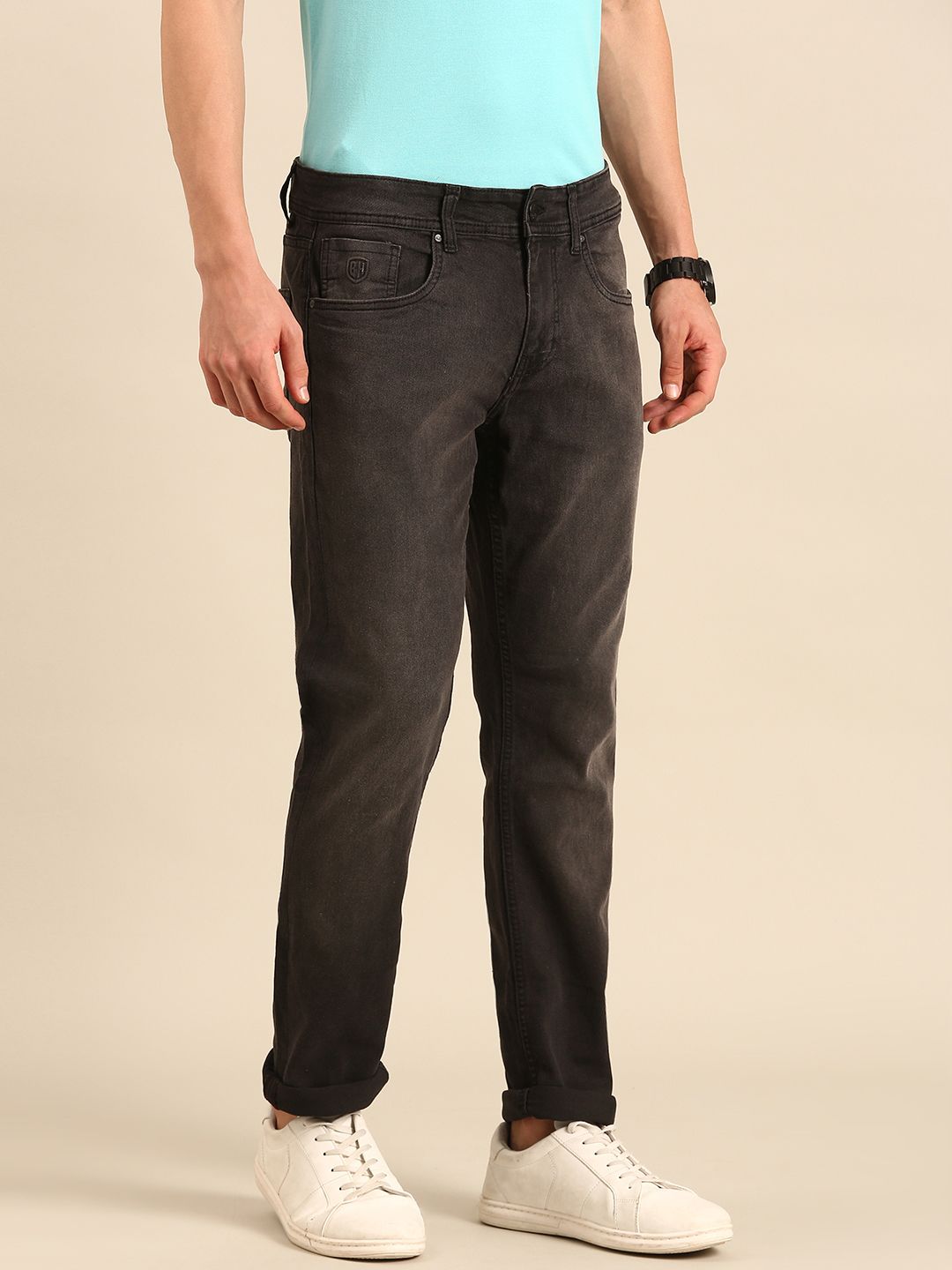 Being Human Men Slim Fit Light Fade Stretchable Jeans