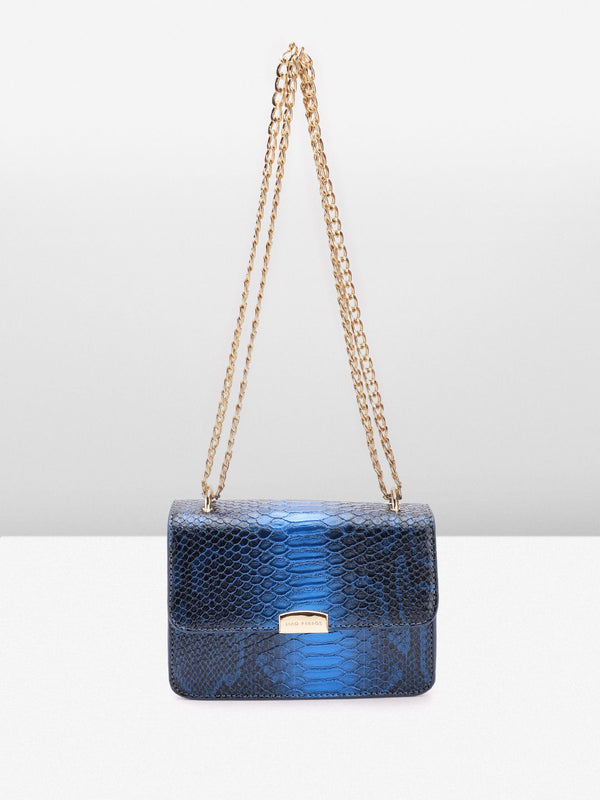 Lino Perros Textured Structured Shoulder Bag