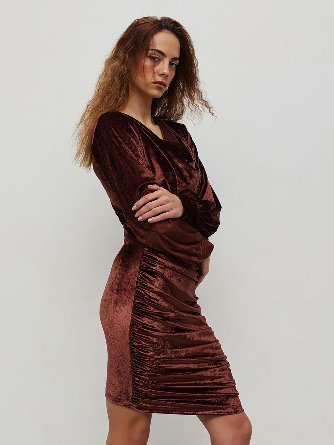 STREET 9 Velvet Sheath Dress