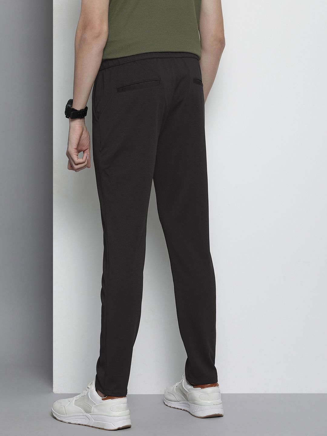 The Indian Garage Co Men Slim Fit Trousers