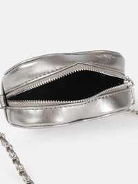 DressBerry Non-Detachable Sling Strap Structured Sling Bag