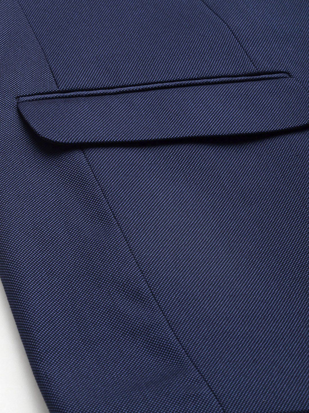 Raymond Contemporary Fit Mandarin Collar Party Wear Blazer & Trouser