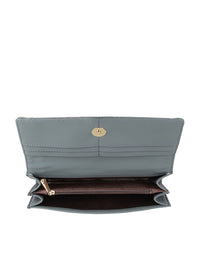 Mochi Women Geometric Textured Envelope Wallet