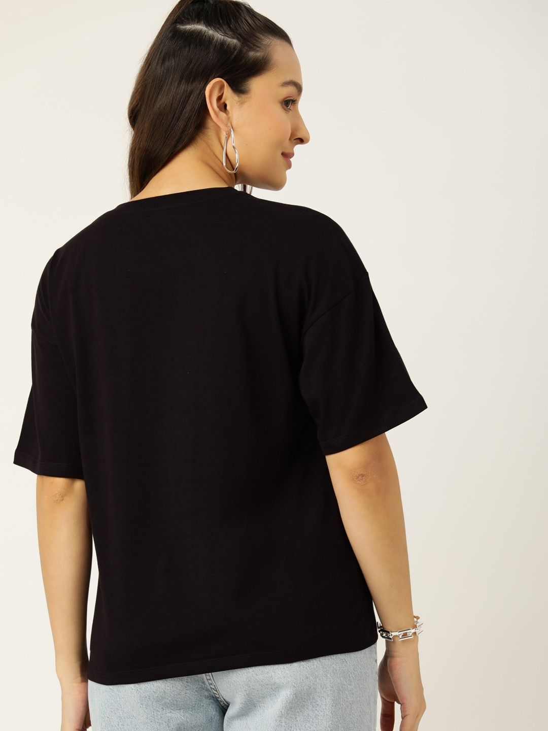 DressBerry Printed Pure Cotton T-shirt