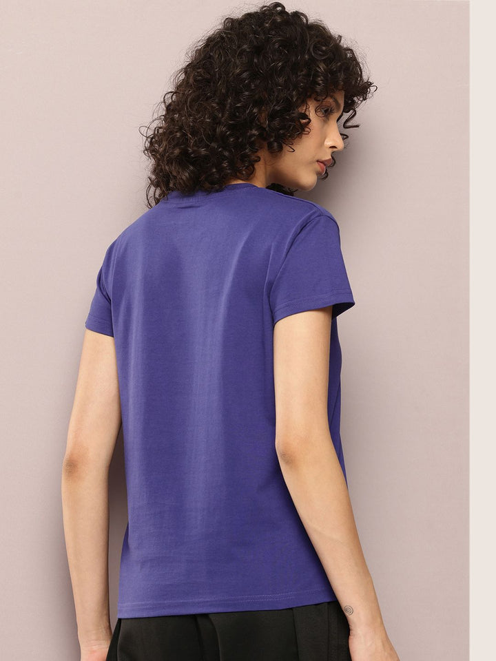 DILLINGER Pure Cotton T-shirt With Embroidered Detail