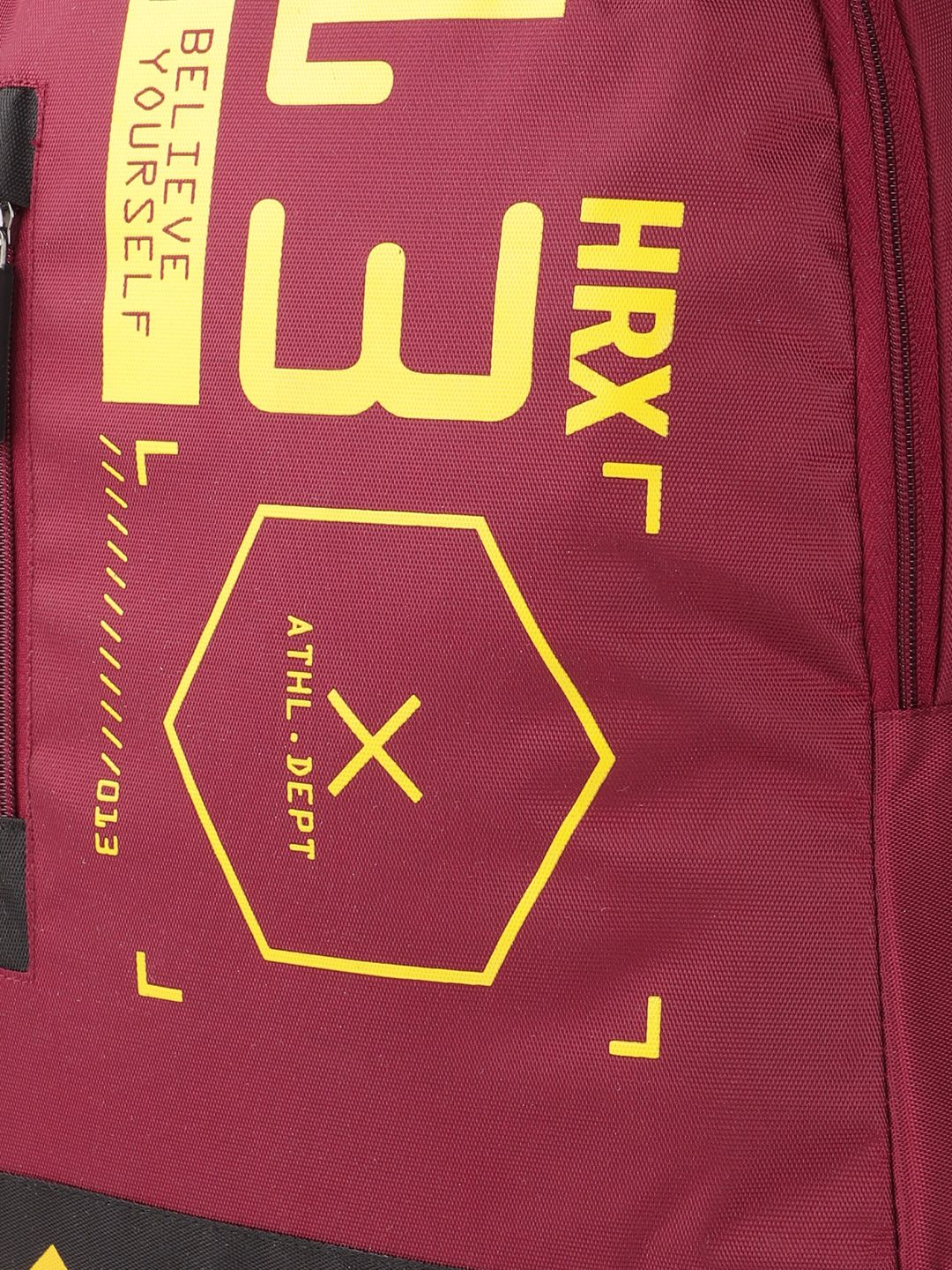 HRX by Hrithik Roshan Unisex Typography Backpack