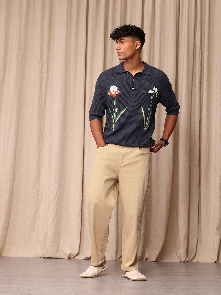 Mr Bowerbird Men Tapered Fit Mid-Rise Stretchable Jeans