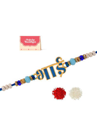 Voylla enamel tie-up bhai rakhi